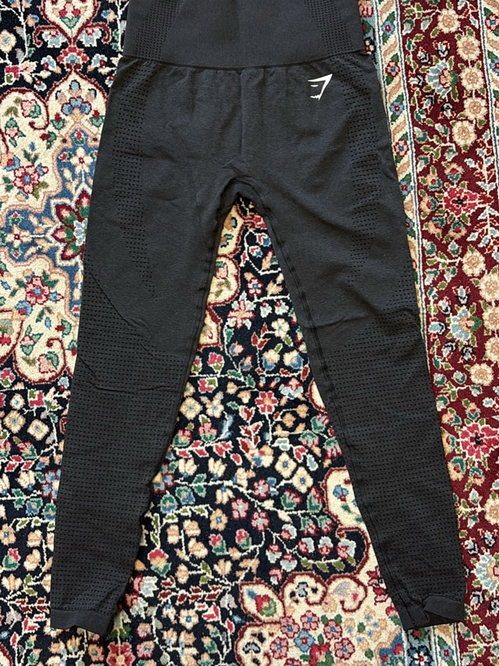 Gymshark Black High-Rise Seamless Leggings